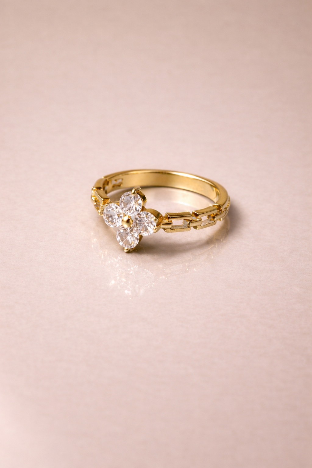 Golden Bloom Ring